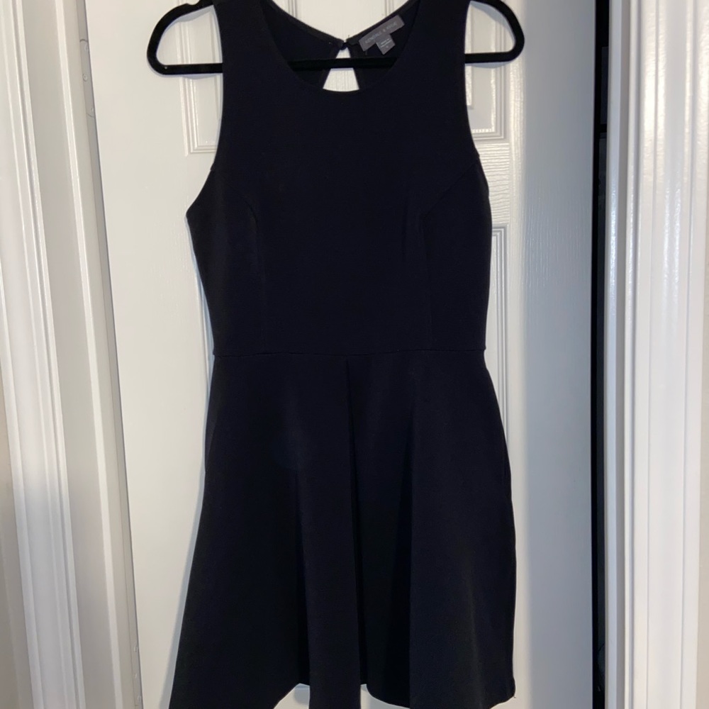 Black skater dress